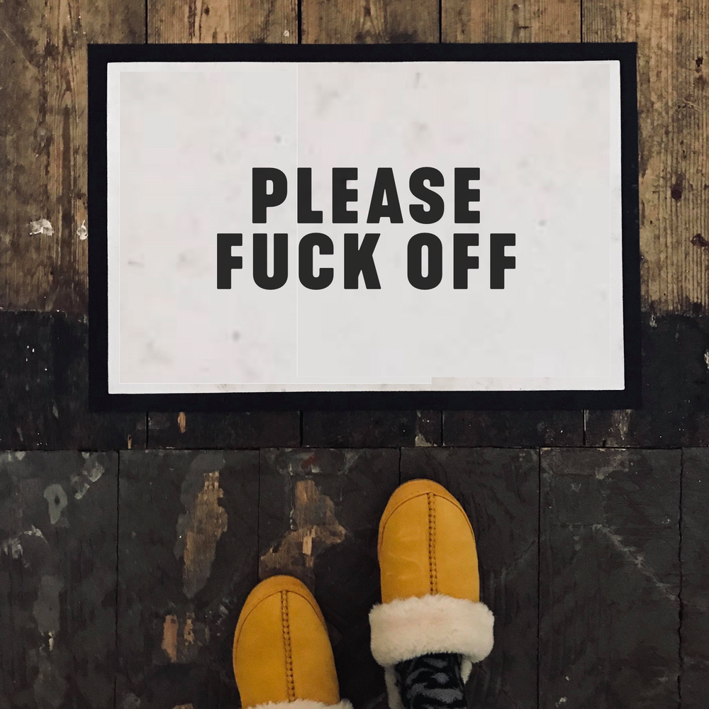 Please Fuck Off Door Mat #1 image